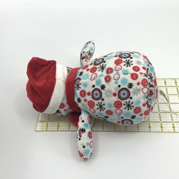 Ganz Popping Polkadot Winter Cutie Snowman Plush Toy - 10" HX11072 - Picture 6 of 6